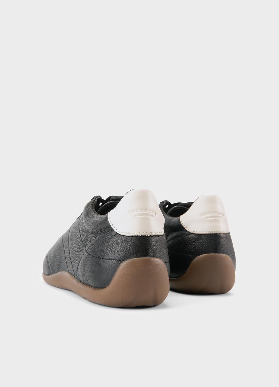 Hollie sapatilhas Preto couro