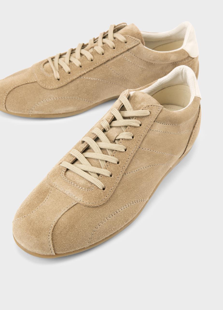 Hollie sneakers Beige suede