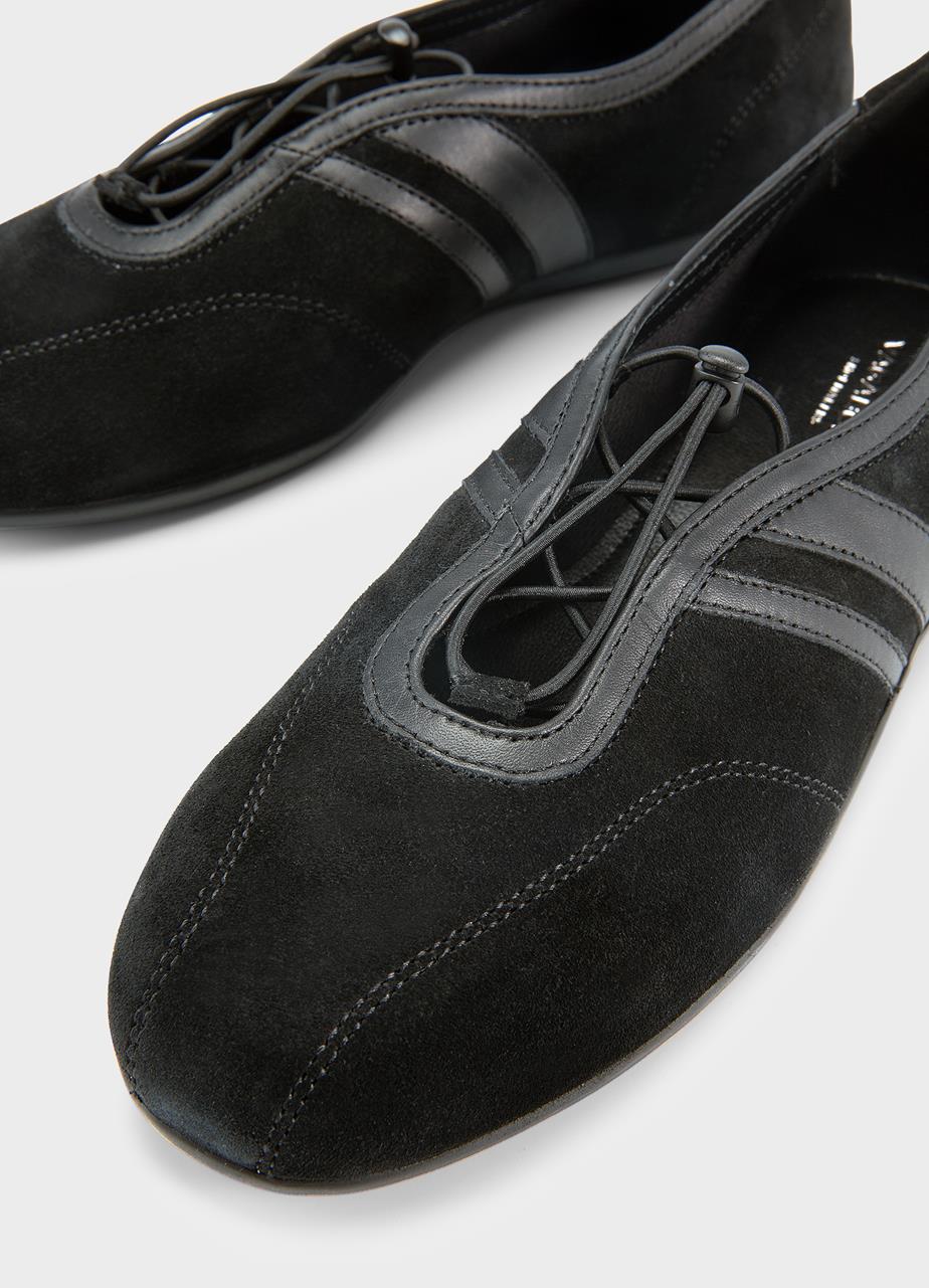 Hollie ballet flats Black suede