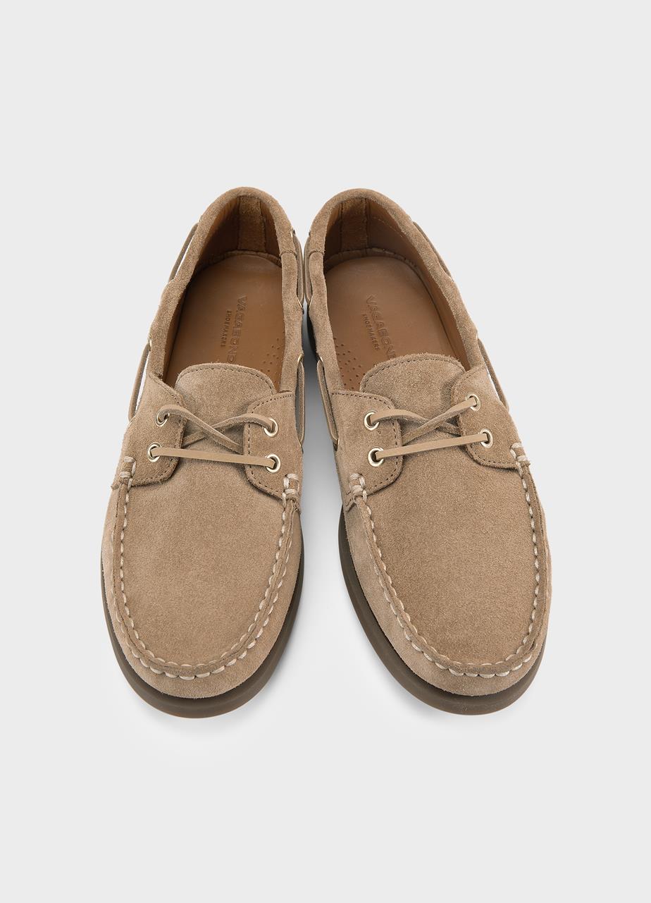 Loui w schuhe Beige, Veloursleder