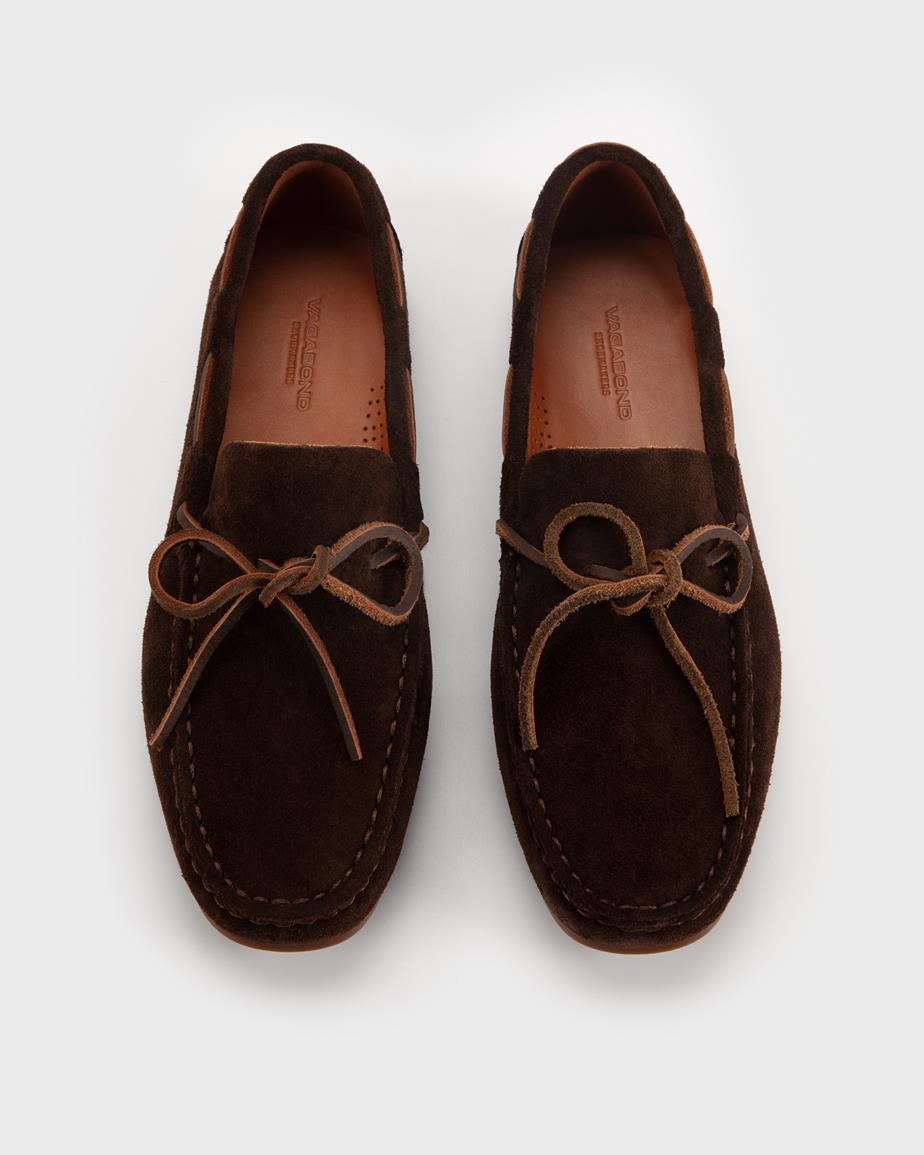 Larissa loafers Mörkbrun, Mocka
