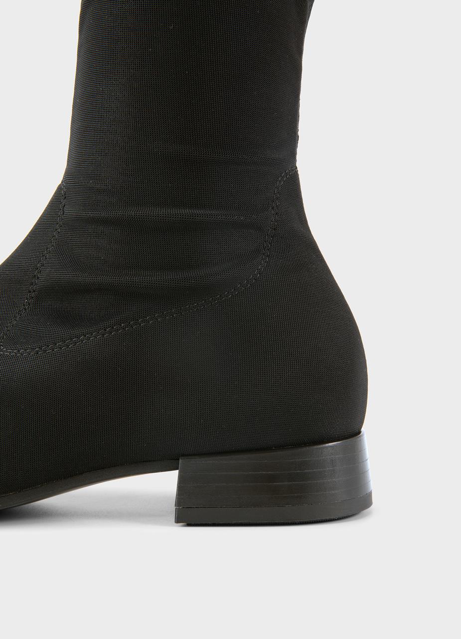 Mona boots Black stretch