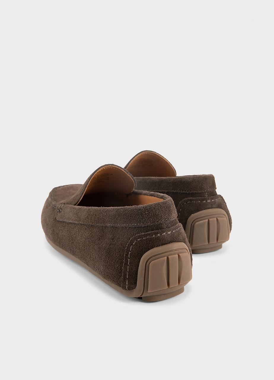 Lorenzo loafers Dark Brown, Suede