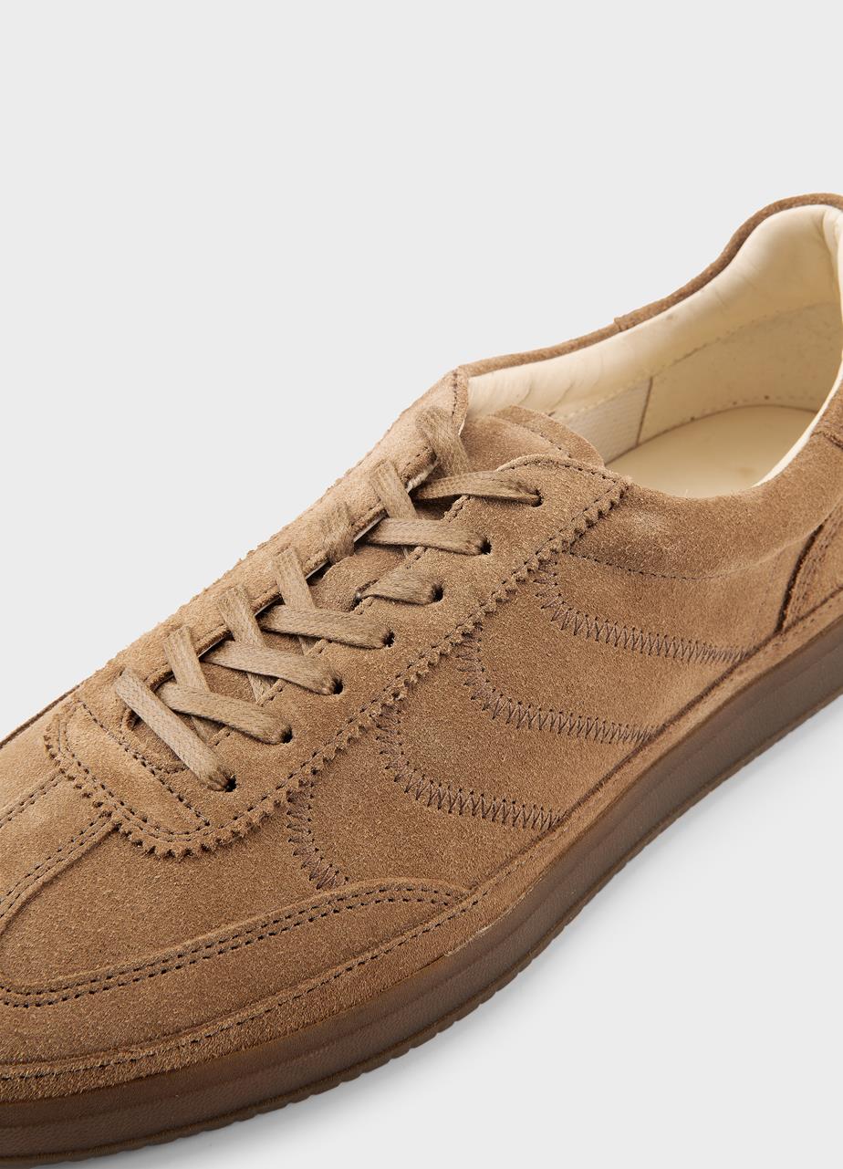 Leo tenisky Béžová semiš