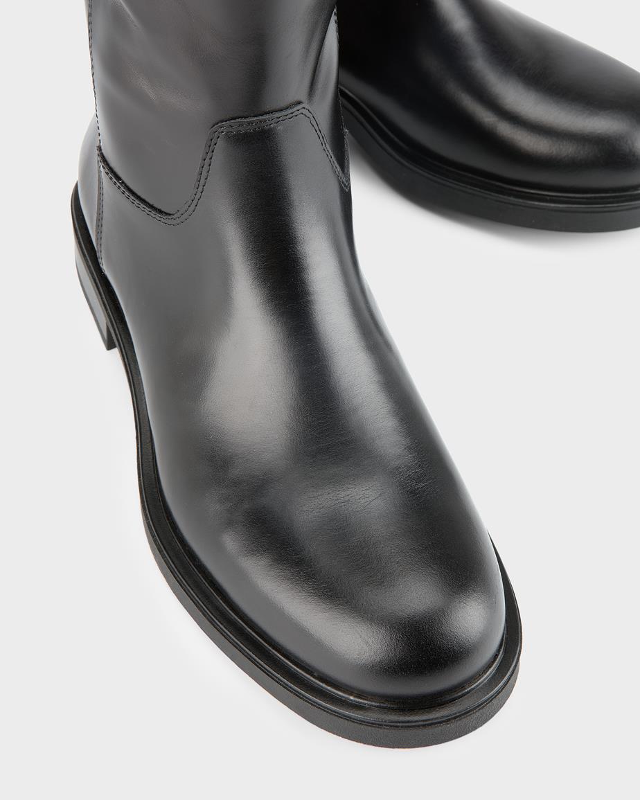 Freya tall boots Black, Leather
