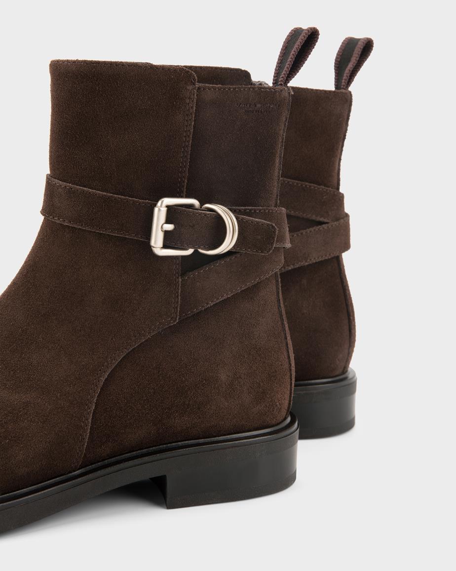 Freya boots Dark Brown, Suede