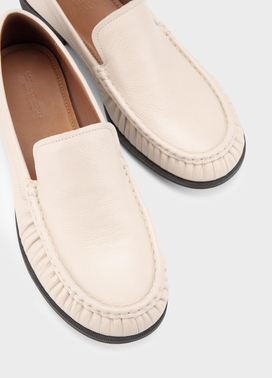 Brandi loafers Beige, Skinn