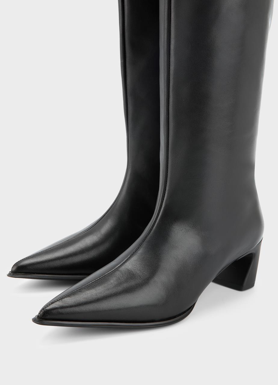 Ilona boots Black, Leather