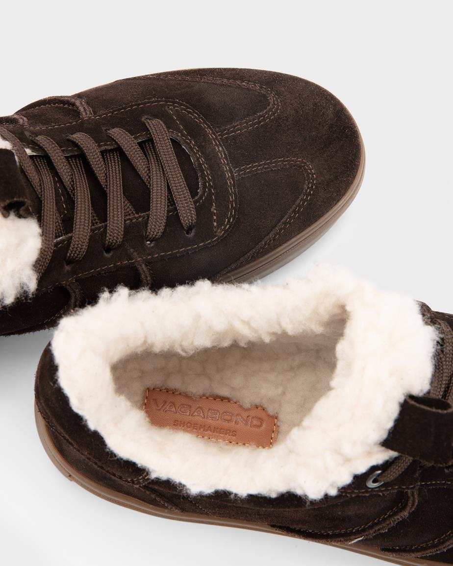 Cody baskets Marron Foncé, Daim