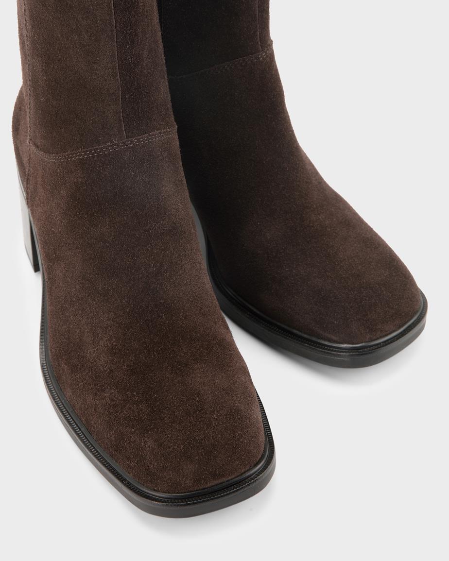 Meryl boots Dark Brown, Suede