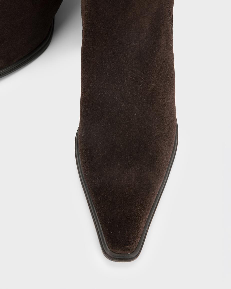 Giselle boots Mörkbrun, Mocka