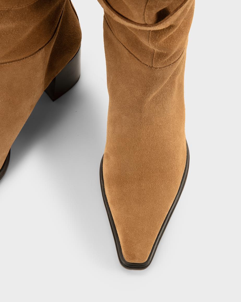 Giselle stövlar Beige, Mocka