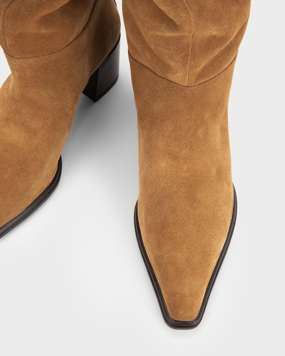 Giselle boots Beige, Suede