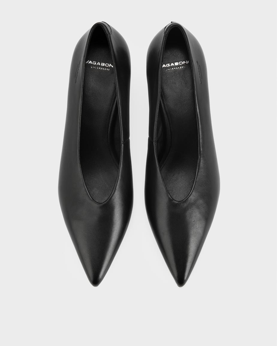 Alissa pumps Fekete, Bőr