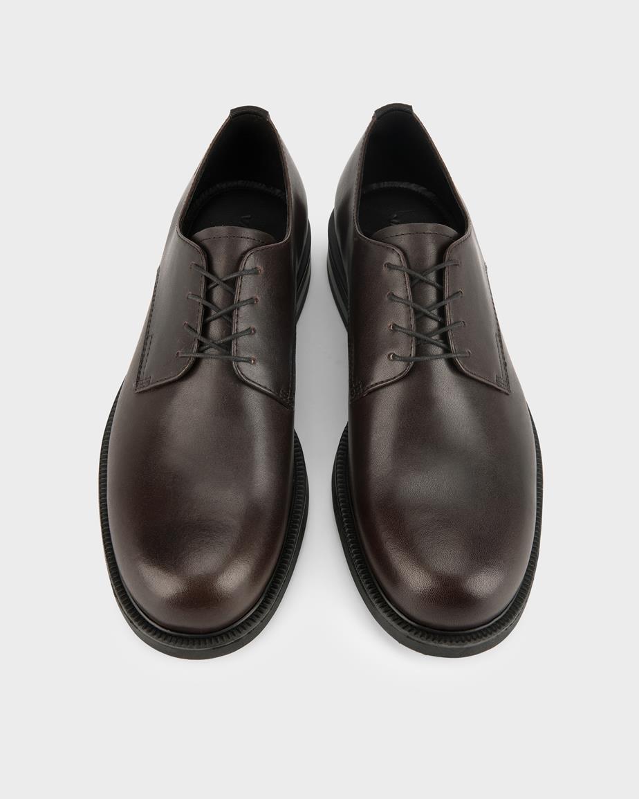 Floyd schuhe Dunkelbraunes, Leder