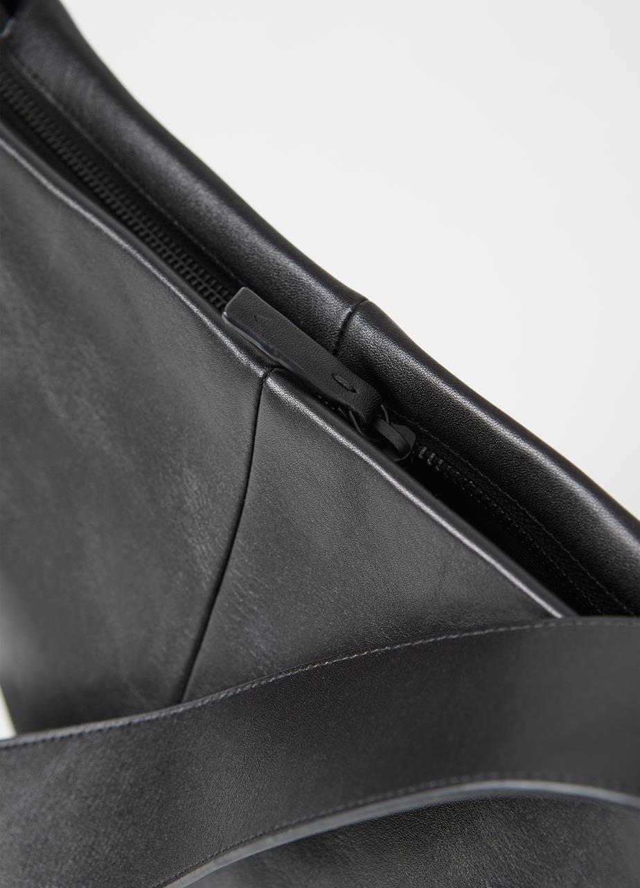 Stockholm bag Black leather