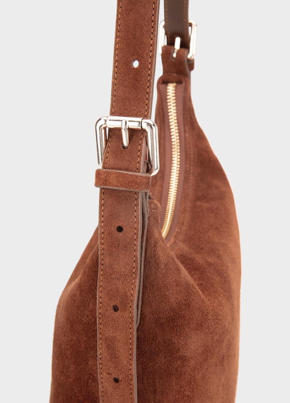 Barı bag Brown, Suede