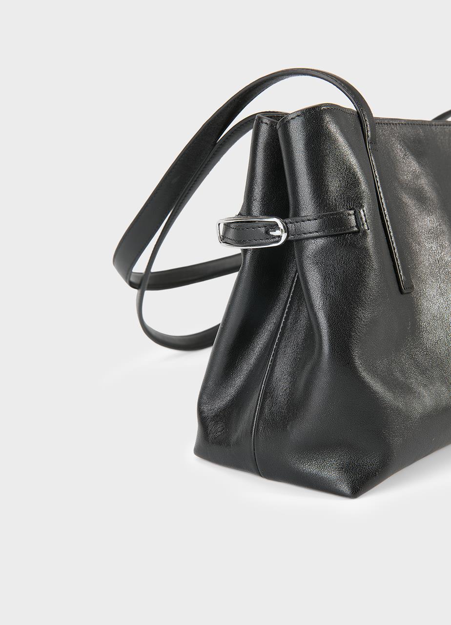 Cannes mini kabelka Černá, Kůže