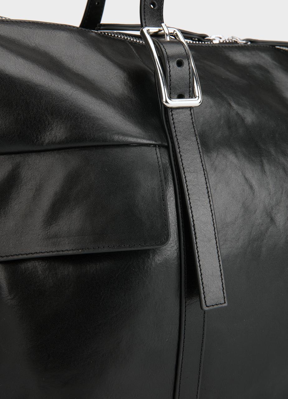 Thira bag Black, Leather