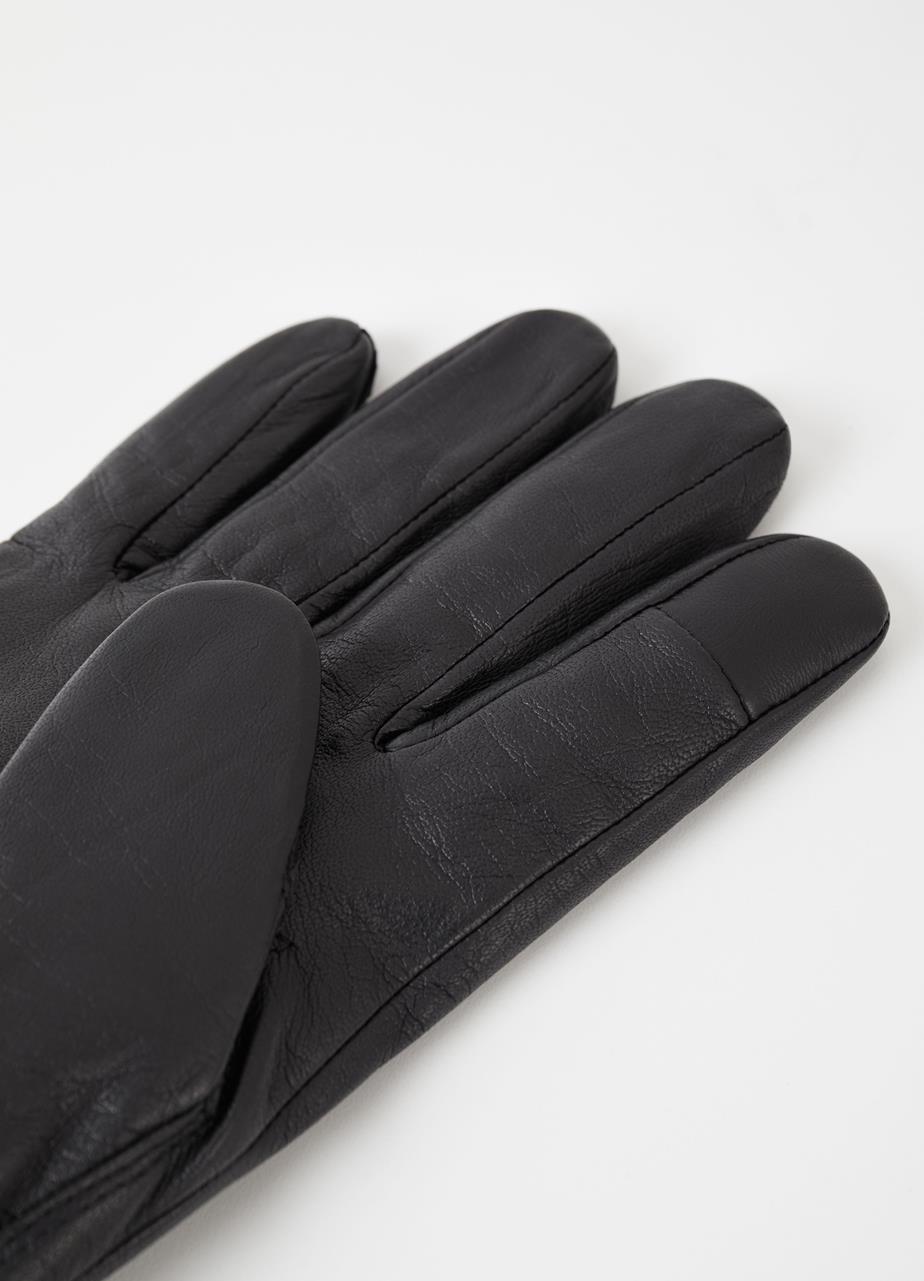 Classic glove m Noir cuir