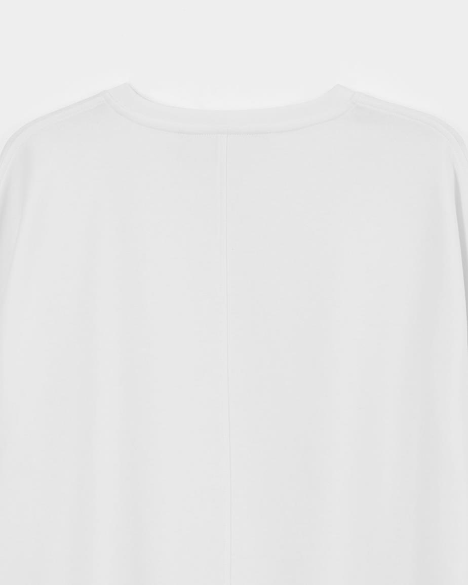 Boxy t-shirt w Màu  Trắng, Vải