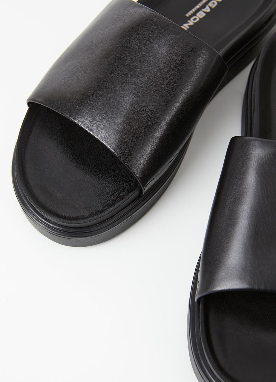 Seth sandals Black leather