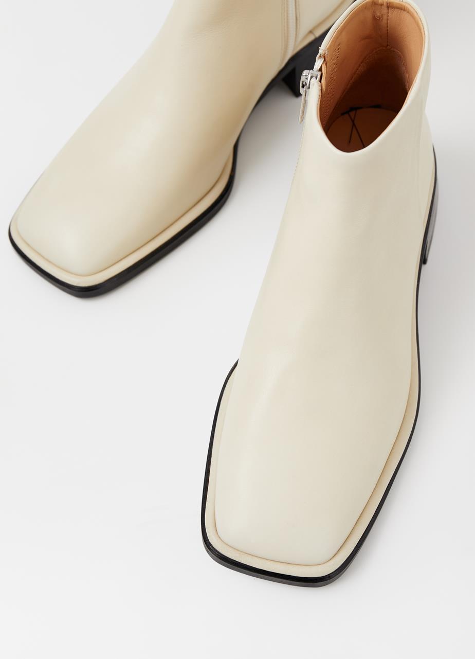 Neema boots Off-White läder