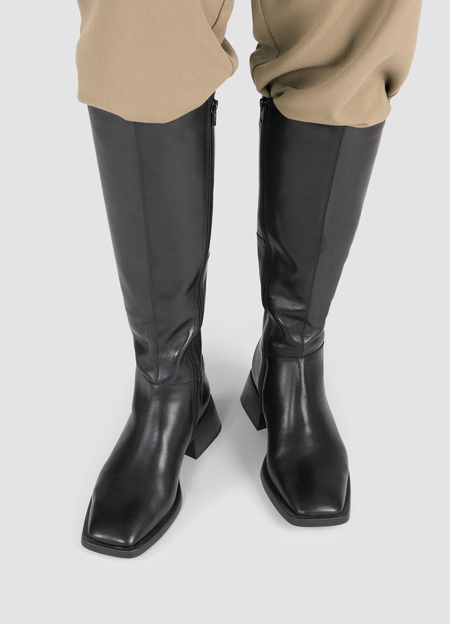 Blanca tall boots Black leather