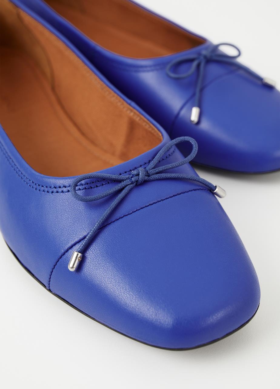 Jolin shoes Blue leather