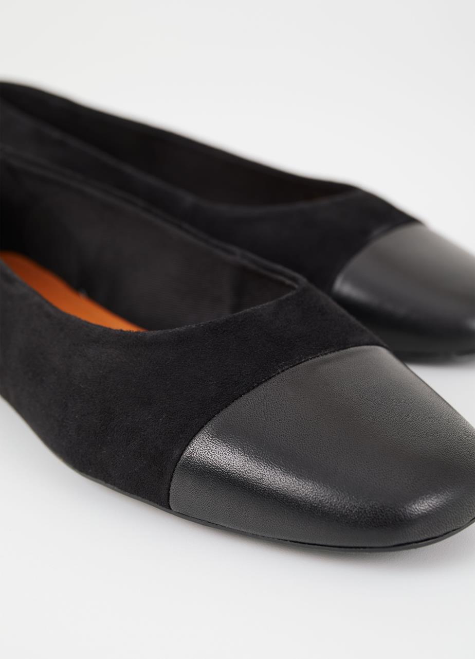 Jolın shoes Black suede/leather