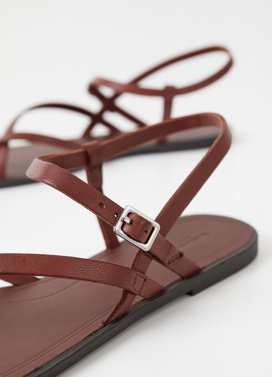 Tia 2.0 sandaler Brun läder