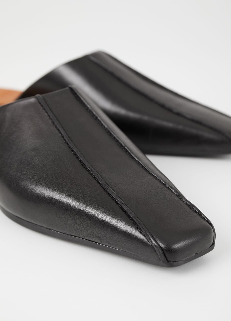 Wıoletta mules Black leather