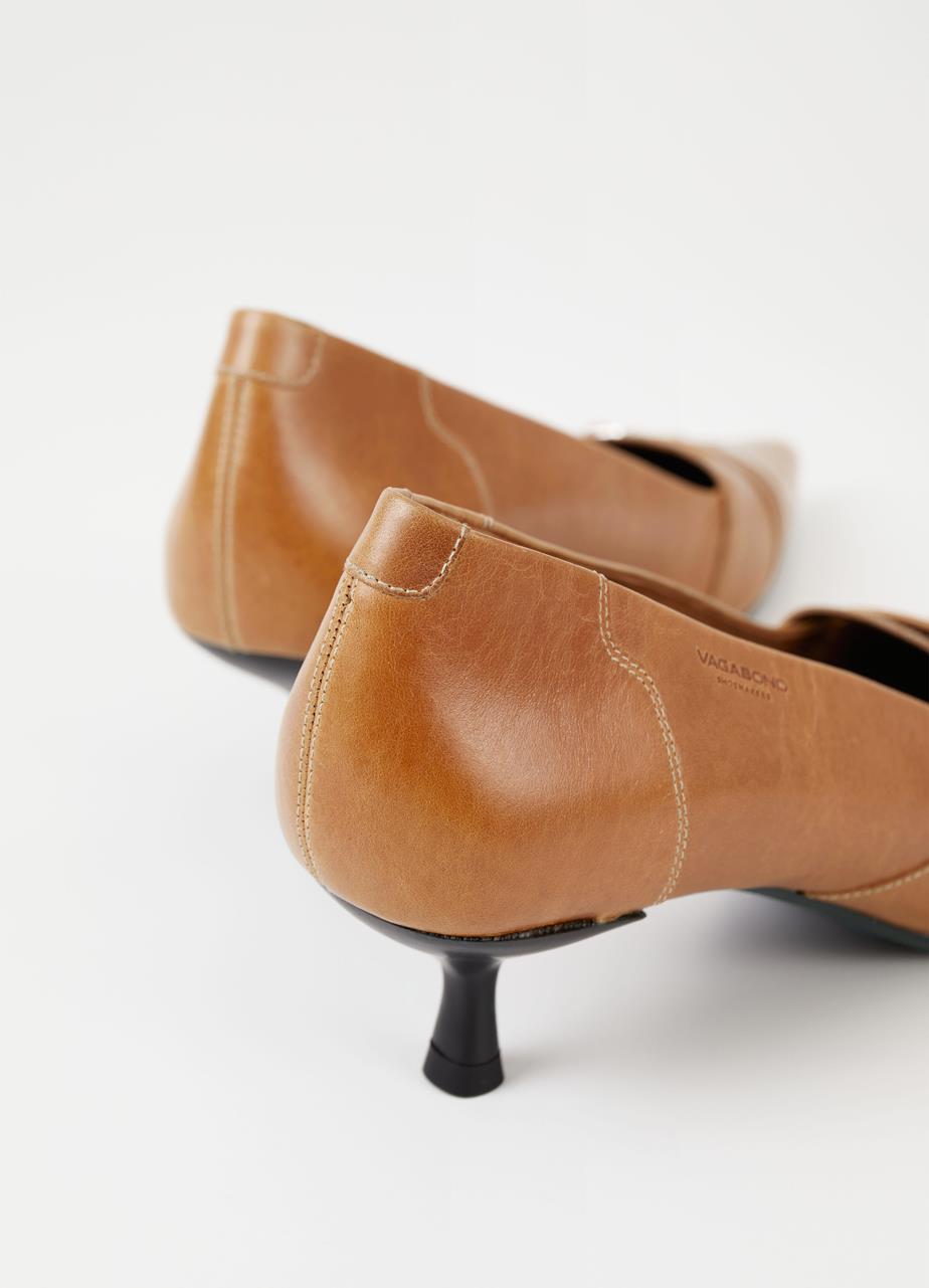 Lykke pumps Brown leather
