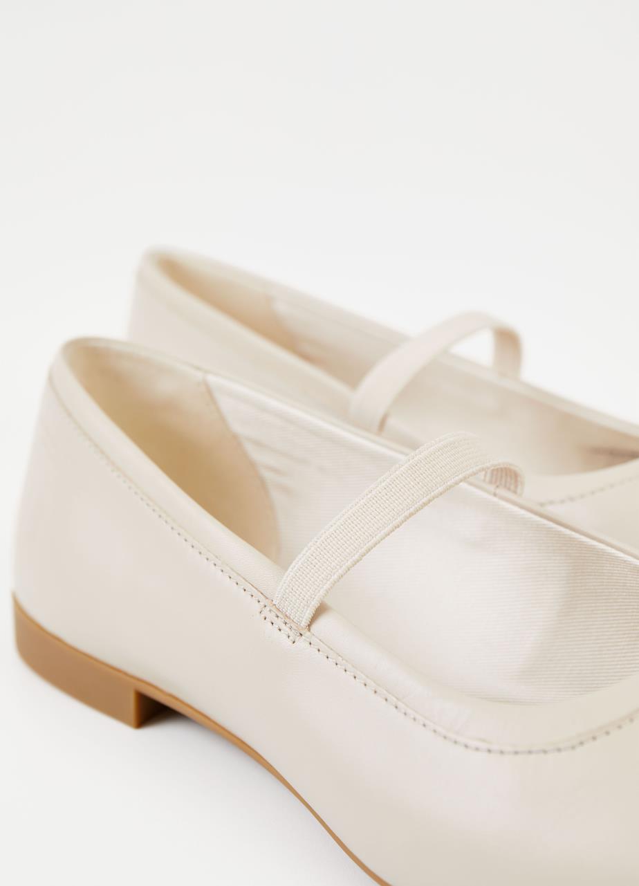 Sibel sapatos Off White couro