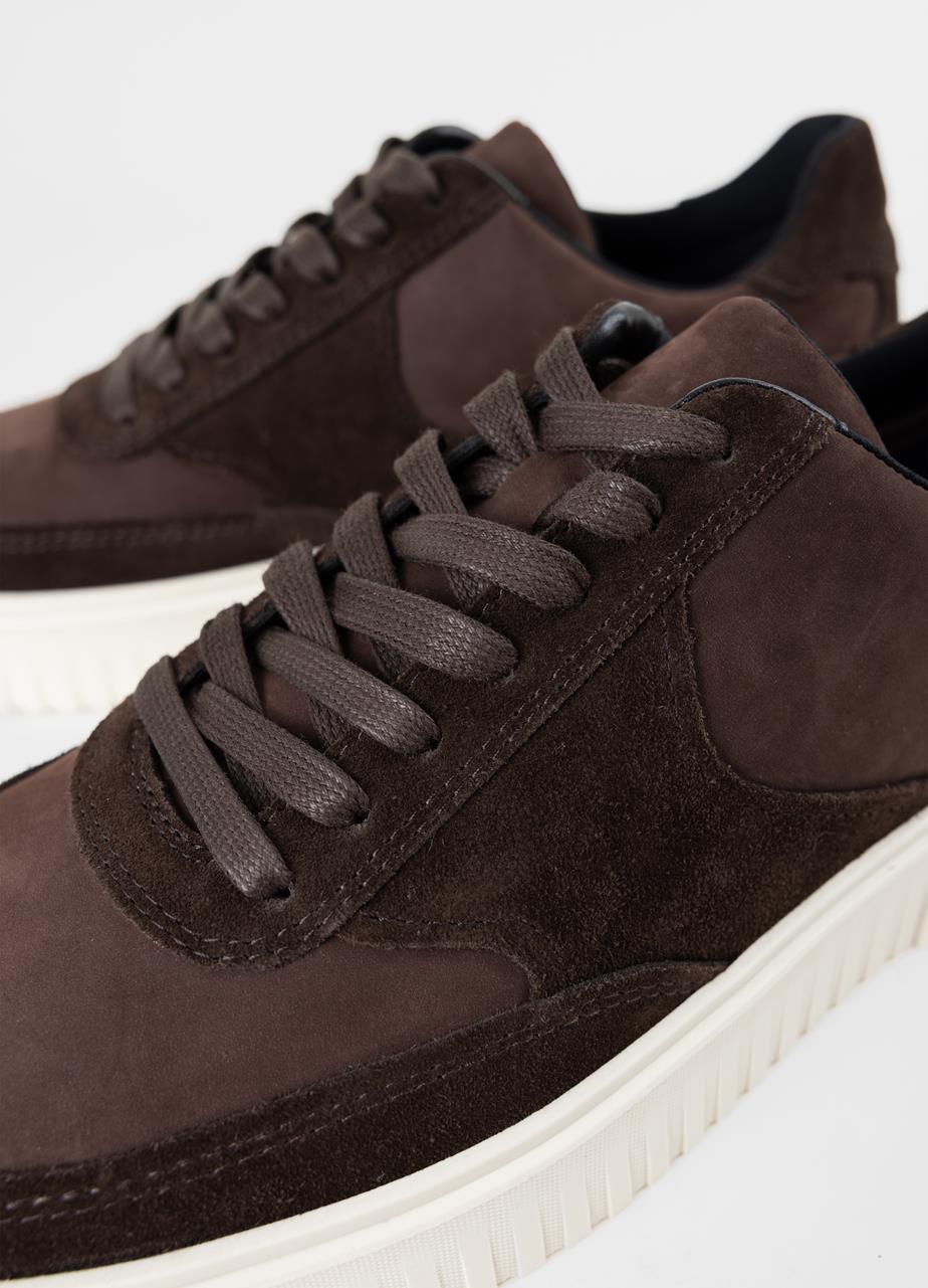 Derek sneakers Brown suede/comb