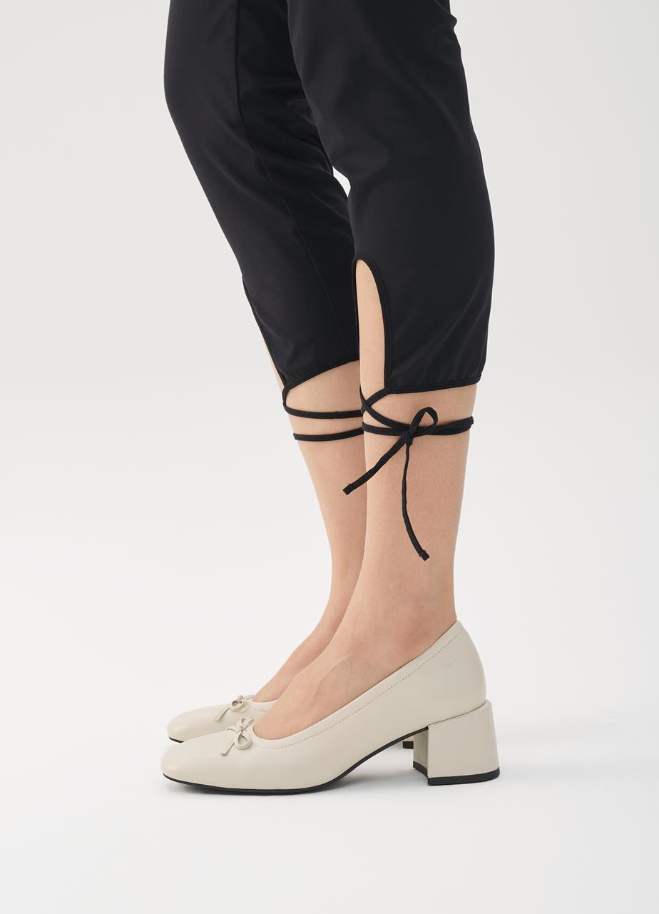 Adison escarpins BLANC CASSÉ CUIR
