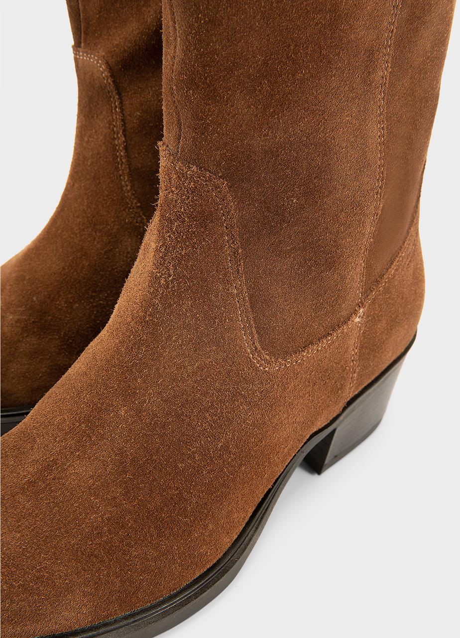 Kelsey botas Castanho camurça