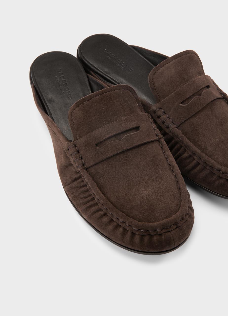 Aleya mules Brown, Suede