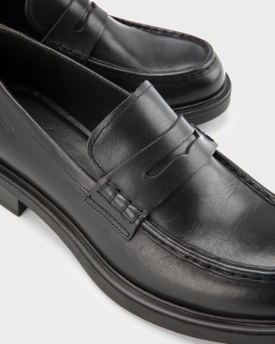 Freya loafers Black, Leather