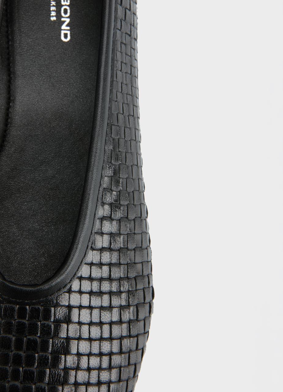 Aleya ballet flats Black, Braided Leather