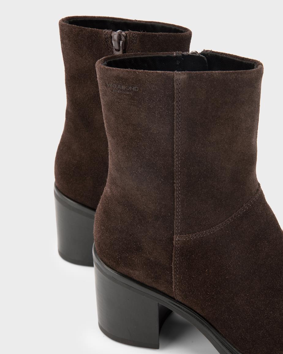 Meryl boots Dark Brown, Suede