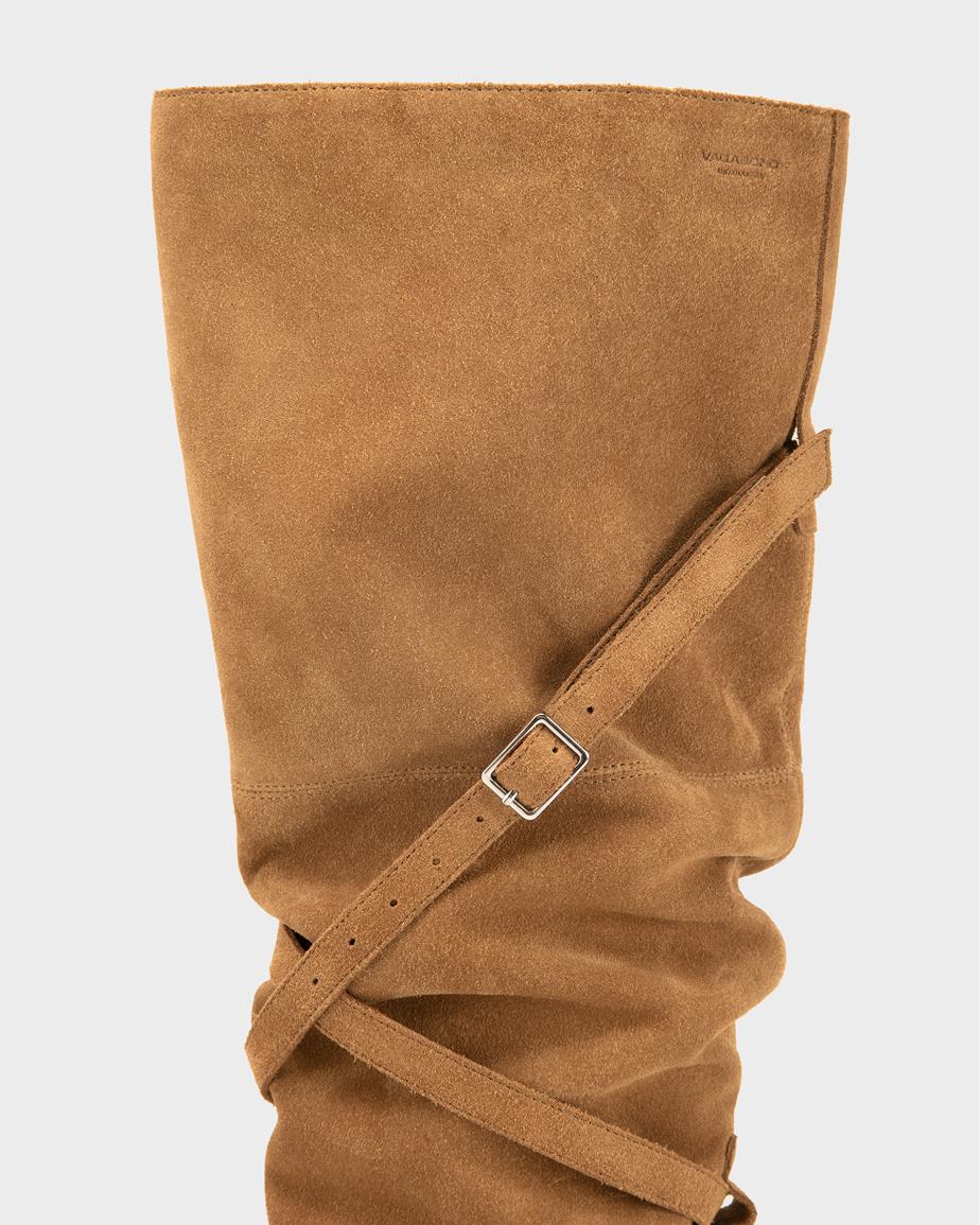 Giselle stövlar Beige, Mocka