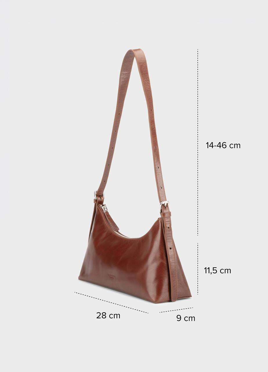 Bari mini geanta Maro, Piele