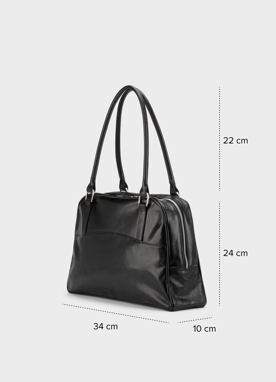 Nomi väska Svart, Skinn