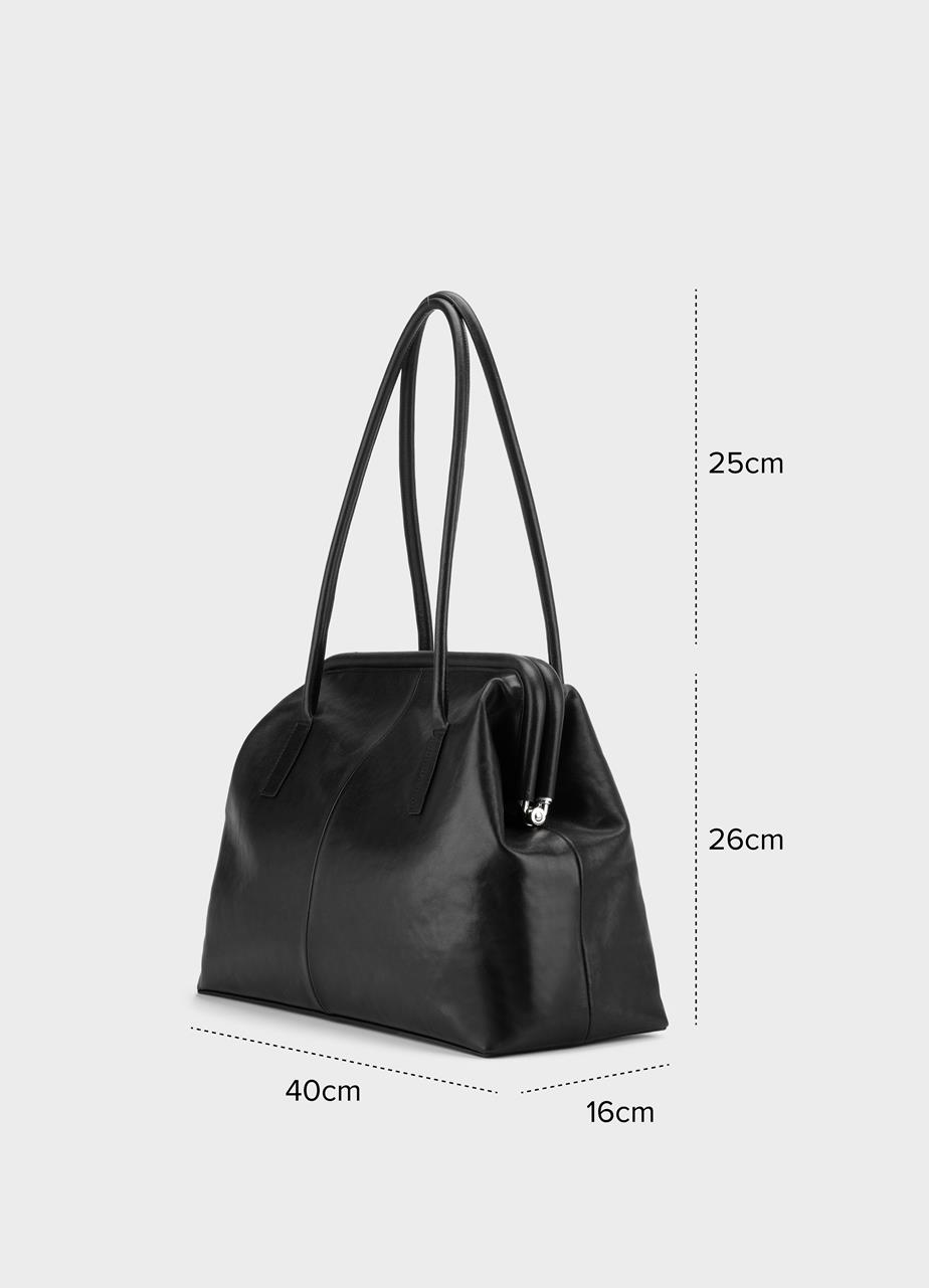 Louisiana сумка Чорний, Шкіра