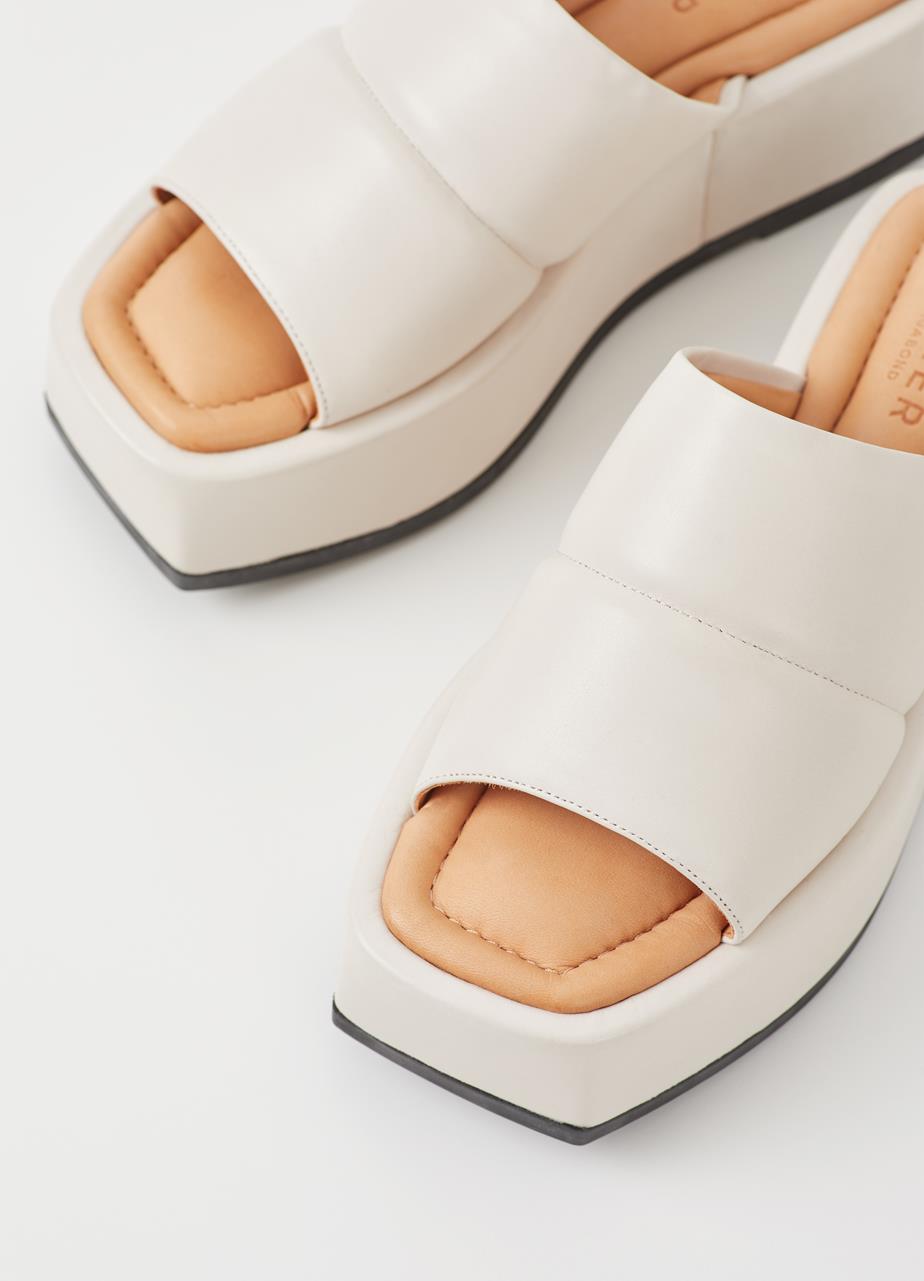 Juno sandaler Off-White läder