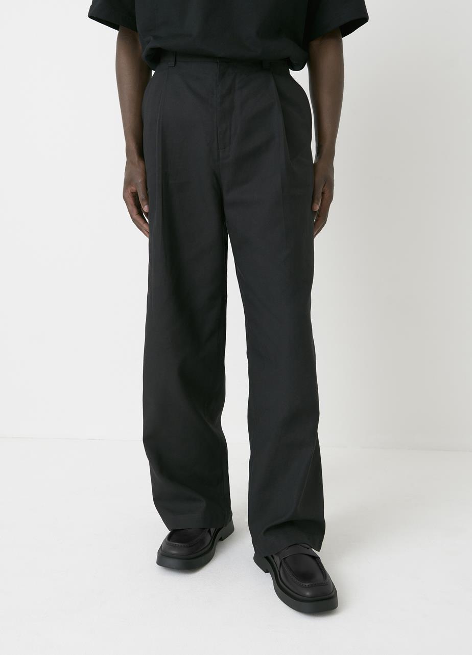 Mike loafers Černá kůže