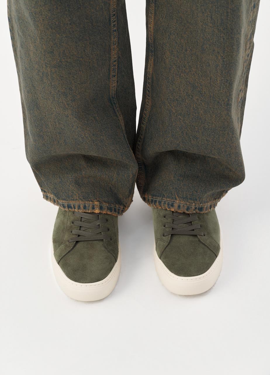 Paul 2.0 sneakers Dark Green suede