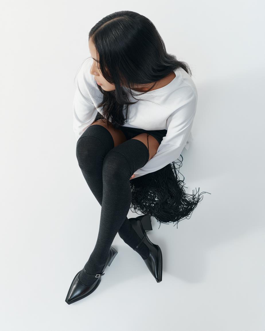 Vivian pumps Black, Leather