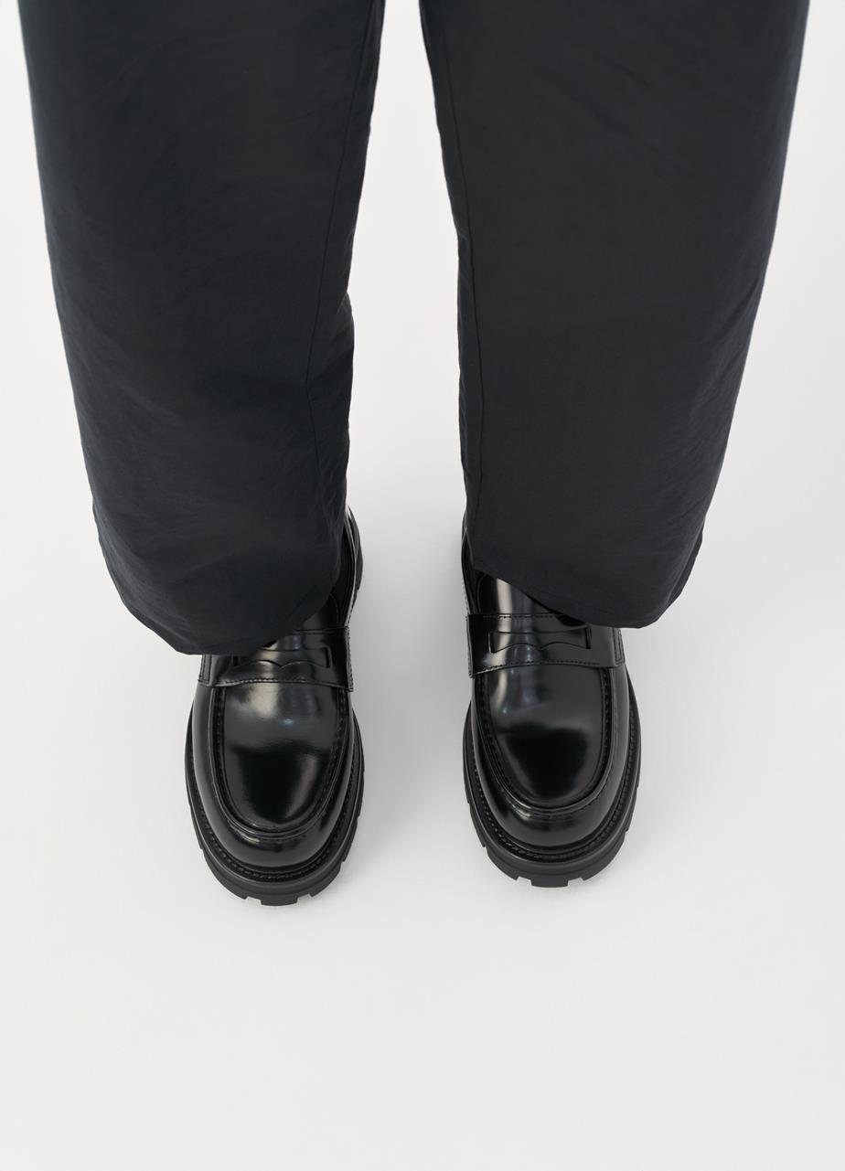 Cameron mocassins NOIR CUIR GLACÉ